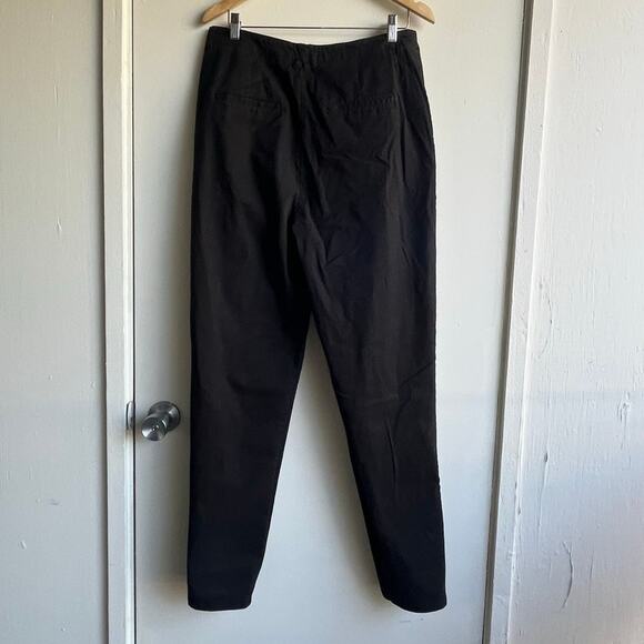 ASOS Tailored Tapered Black Pant Size 10 Pockets Belt Loops Office Casual $45 - Picture 10 of 12
